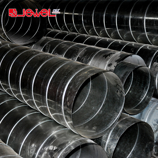Galvanized screwed pipe